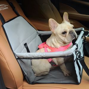 Hondenauto stoel deksel huisdier vervoer hondenauto vouwen hangmat huisdier dragers tas voor kleine honden autogamic voor honden 240422