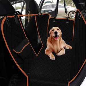 Housses de siège de voiture pour chiens, housse de siège arrière imperméable pour animaux de compagnie, tapis de protection de sécurité pour chiens, arrière de voiture multifonction, coffre pour animaux de compagnie
