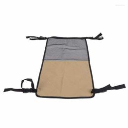 Couvercles de siège d'auto pour chien Barrière net en tissu oxford universel avec clip de ceinture réglable pour SUV de camion