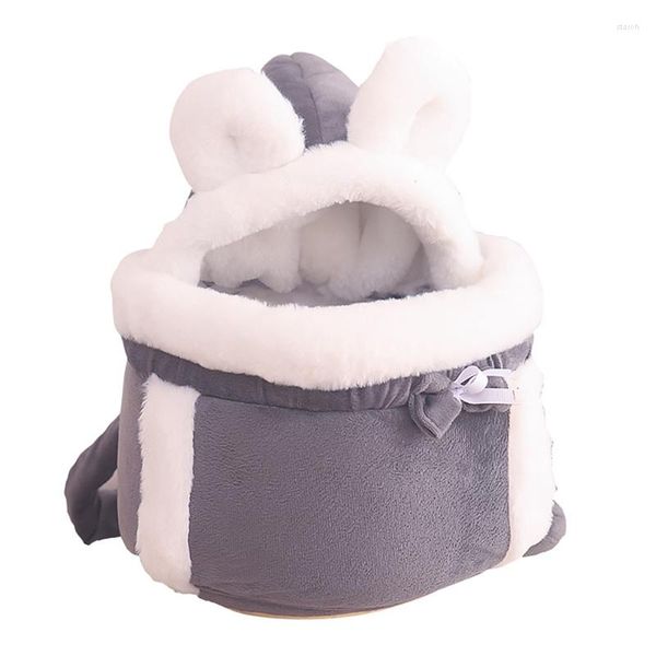 Hunde-Autositzbezüge BMDT-Haustier-Rucksack für Hunde und Katzen, Welpen, Katzentasche, Outdoor, weich, dick, warm, für den Winter, Haustier, tragbar, Vorderschulter