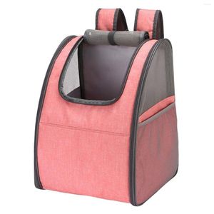 Housses de siège de voiture pour chien Respirant Pliable Pet Cat Carrier Petit animal Chaton Chiot Sac à dos en maille Tapis de pied de voyage Confortable à porter