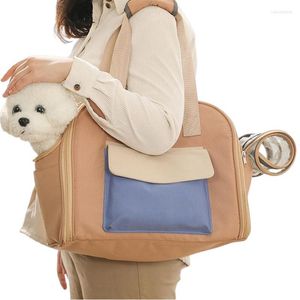 Hondenauto -stoelhoezen draagtas krassenbestendig uitbreidbare handtas met 6 zakken voor kleine honden waterdichte puppyzakken