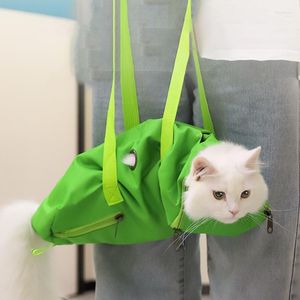 Hondenauto-stoel Covers Cat Carrier Pack Soft Pet Bags Travel multifunctionele kitten Handtas verzorging Trimmen Nagelbeperking rugzak