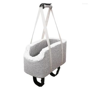 Housses de siège de voiture pour chien sac Portable de transport de chat avec fermeture éclair Protection de la vie privée des animaux de compagnie voyage pour Campings sorties Shopping maison