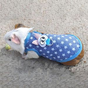 Hondenauto-stoel omvat kostuum functionele niet-plakkerige haarprint schort cavia-kleding voor egel Pet Hamster Harness