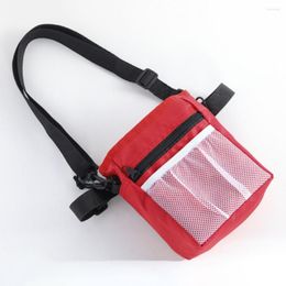 Housses de siège de voiture pour chien Porte-collation durable Plusieurs façons de porter Réutilisable Pochette de friandises Fermeture de poche Sac pour animaux de compagnie