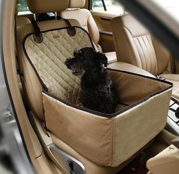 Hondenauto -stoelhoezen van hoge kwaliteit vouwen beige zwart grijze buitendeken deken matras waterdichte oxford achterkant achterste voorkat MAT683554444