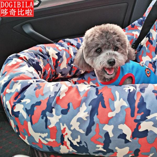 Fundas para asientos de coche para perros, perrera, cojín de viaje para mascotas, suministros pequeños y medianos, accesorios