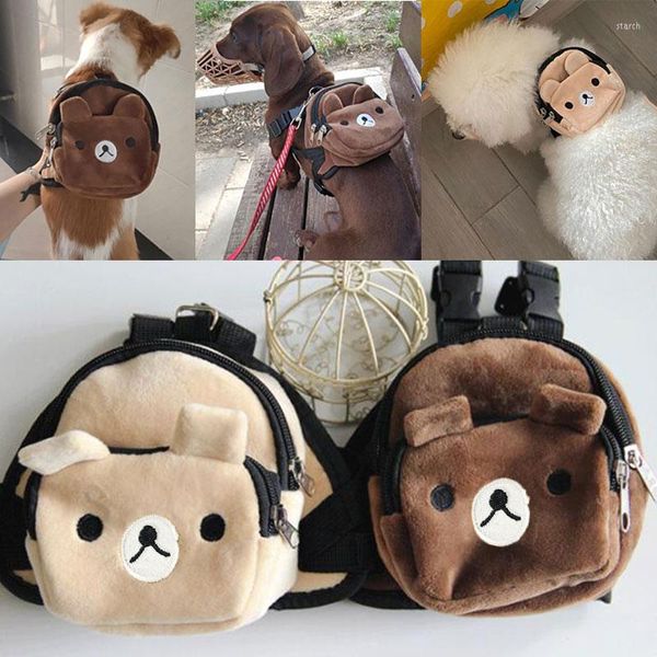 Couvrages de siège d'auto chien Belle sac à dos pour petits chiens de chiot moyen