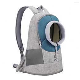 Housses de siège de voiture pour chien M / L Sacs de transport pour chat Peut affleurer Nylon Respirant Animaux de compagnie Sortie portant des épaules Sac à dos extérieurF pour chiot chaton