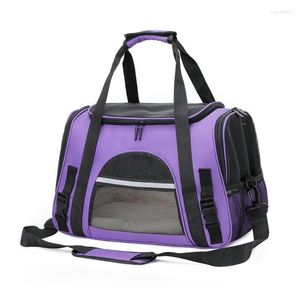 Housses de siège de voiture pour chien Messenger Pet Strap Respirant Cage Bag Portable Cat And Out