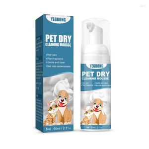 Housses de siège de voiture pour chien Shampooing de lavage sans acariens pour chiens Mousse de nettoyage à sec pour animaux de compagnie Outils pour le corps