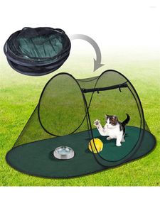 Housses de siège de voiture pour chien en plein air pliable pour animaux de compagnie moustiquaire ménage respirant Anti-morsure tente chat nid