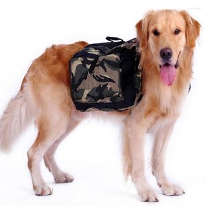 Hondenauto stoelhoezen buiten grote tas draagtjes rugzak zadeltassen camouflage grote reisdragers voor wandeltraining huisdierproduct