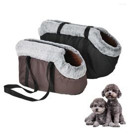 Housses de siège de voiture pour chien sacs de transport de voyage en plein air pour petits chiens chats Portable chiot chaud sac à bandoulière Chihuahua sac à dos Pet Yorkies