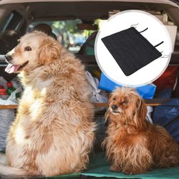 Cubiertas de asiento de coche para perros, contenedor de comida para mascotas, revestimiento de carga, suelo, alfombrilla para vehículo, Protector de parachoques, coches