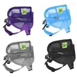 Hondenauto -stoel Covers Pet Backpack Harness Bag reisdrager draagbare puppy transparante opslag met riem universele voeding