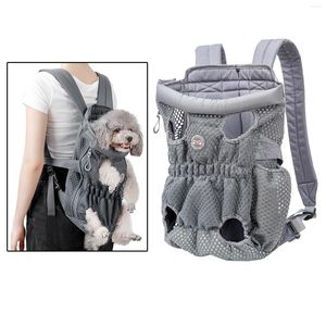 Hondenauto -stoel Covers Pet Backpack draagbare verstelbare been aan de voorzijde reistas