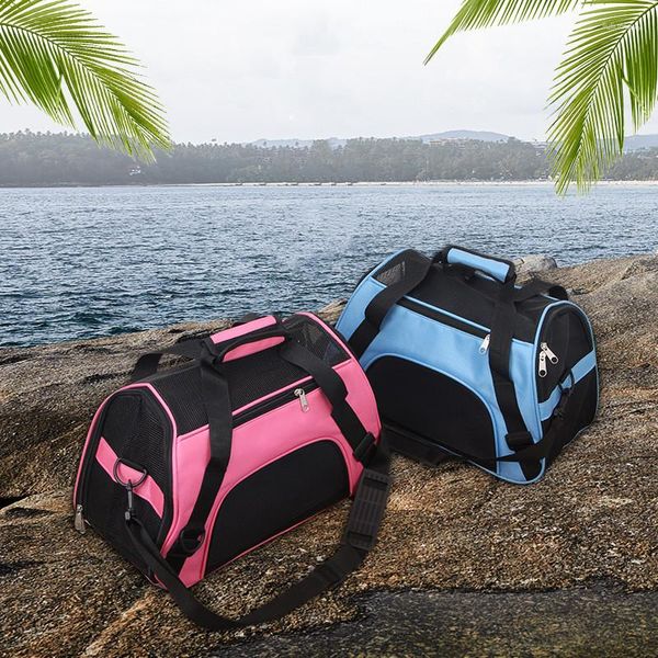 Fundas para asiento de coche para perros, bolsa para mascotas, mochila resistente al desgaste para gatos, mochila portátil transpirable de malla de plástico, accesorios para el espacio Tavel