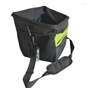 Hondenauto -stoelbedekkingen Pet Basket Carrier opvouwbare kat kleine dierenreizen voor wandelcycling met ventilatieontwerpaccessoires