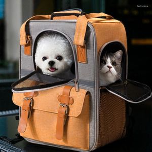 Hondenauto stoelhoezen Pet Carrier Bag Outdoor Travel Backpack voor honden Katten opvouwbare kitten puppy grote capaciteit dragers benodigdheden