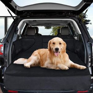 Housses de siège de voiture pour chien | Couverture pour animaux de compagnie, doublure de bagages étanche, couverture de coffre adaptée à la plupart des voitures, anti-rayures