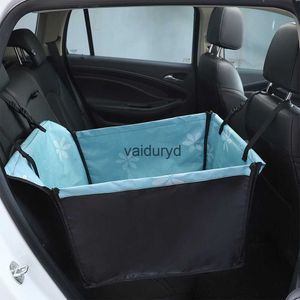 Housses de siège de voiture pour chien, housse imperméable pour animaux de compagnie, panier de transport sûr pour chiens, chat, chiot, sac de voyage en maille suspendu, vaiduryd