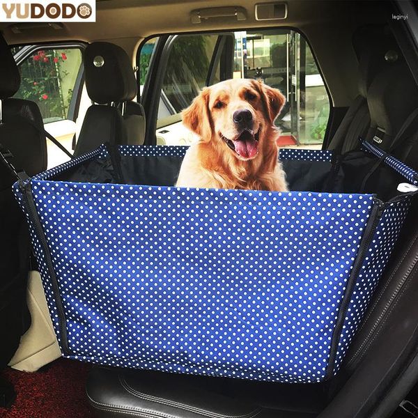 Housses de siège de voiture pour chien | Hamac pour animaux de compagnie, panier de voyage, sac de rangement pliable Portable, dos étanche pour le transport