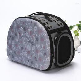 Housses de siège de voiture pour chien, sac de transport Portable pour animaux de compagnie, pliable, respirant, messager pour chat, sac à dos Drop