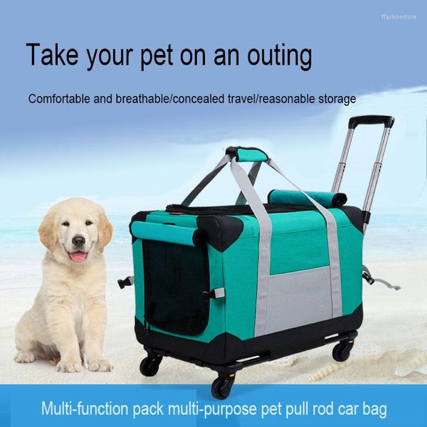 Cubiertas de asiento de automóvil para perros Transporte de bolsas de carro de mascot