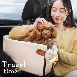 Housses de siège de voiture pour chien | Lit Portable, porte-animal de compagnie pour petits chats, chiens, sécurité, contrôle Central, chiot, voyage, chenil antidérapant