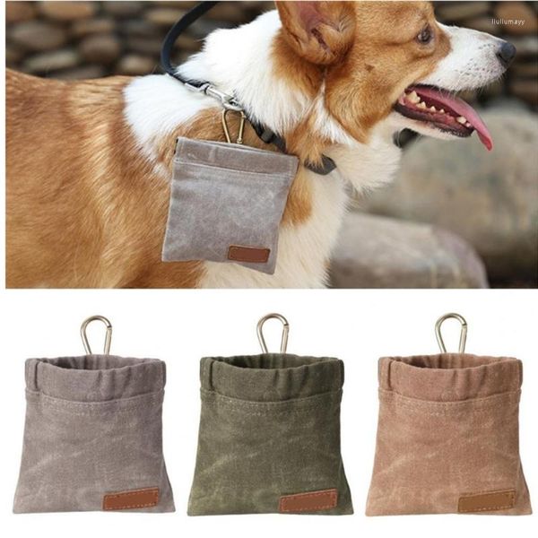 Fundas de asiento de coche para perros, bolsa portátil para exteriores para perros de compañía, bolsas de entrenamiento, contenedor de comida, riñonera de recompensa