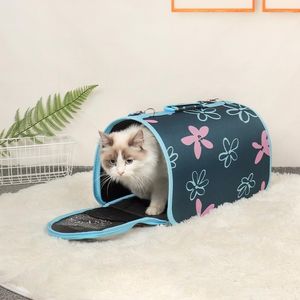 Hondenauto stoel deksels draagbare straddle oxford afneembare en opvouwbare kattenzak draagtassen voor kleine honden reizen rugzak