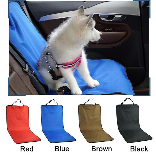 Housses de siège de voiture pour chien Portable imperméable tapis pour animaux de compagnie pliant respirant couverture avant protecteur pour voitures transporteur matelas