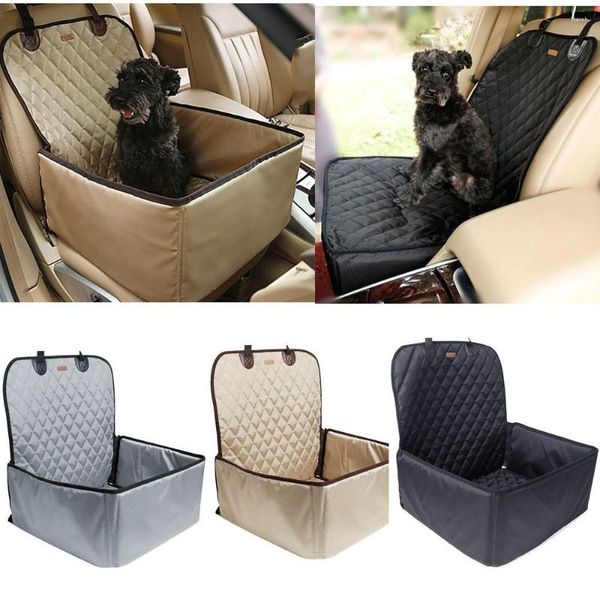 Housses de siège de voiture pour chien housse de protection étanche pliante stockage résistant aux rayures sac de sortie coussin pour animaux de compagnie chenil