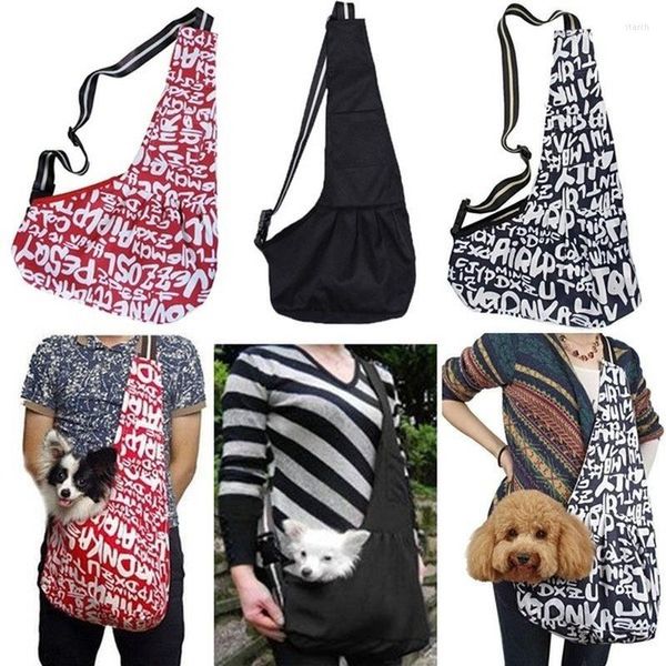 Housses de siège de voiture pour chien S/M/L Oxford Cloth Sling Pet Puppy Cat Carrier Tote Single Shoulder Bag