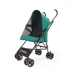 Hondenauto -stoel Covers Strollers Pet 4 Wheels Travel voor Cat Pushair Trolley Puppy Jogger Folding Carrier Outdoor Supplie
