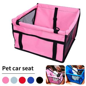 Honden Auto -stoel Covers Reisklep Vouwen Hangock Protector Bed Front Pet Sling Mesh Bag Love Cat Basket Waterdichte Mat