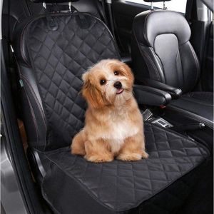 Hondenauto -stoelhoezen Wasbare Pet Cat Carrier Mat Cushion Protector voor auto's waterdichte voorklep reizen