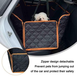 Couvrages de siège d'auto pour chiens Couvercle d'animal imperméable pour chiens Coussin de coussin de sol Berlines de protection