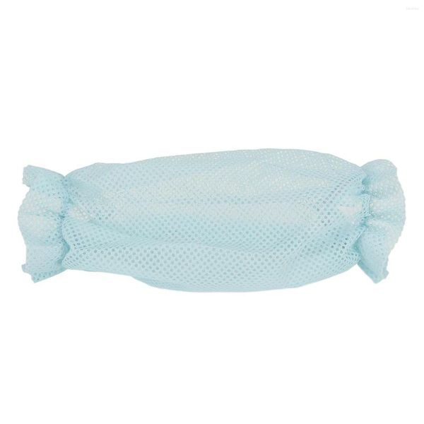 Housses de siège de voiture pour chien Wrap Ear Cover Empêchez le glissement Respirant Nettoyage facile Mesh Muff Bleu pour la randonnée en plein air