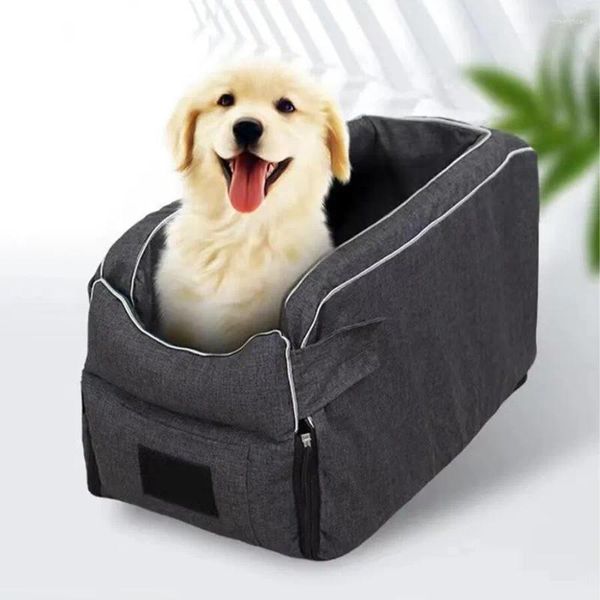 Carrier de perros 1 PC Central Control Car Nest Portable Cat Four Seasons Universal Pet Co Pilot Seat