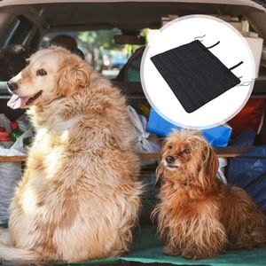 Hondendrager 1 ST Voorstoelhoezen voor auto's Kofferbak Bumper Pad Vloermat Protector Anti-Vuil (zwart)