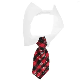 Porte-chien réglable cravates pour animaux de compagnie chiens de vacances grand nœud écharpe Bandana Polyester chat chats