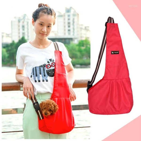 Bolsa de transporte para perros Pet Out Crossbody Shoulder Outdoor Travel Portable Cat Puppy Sling Cómodo Tote Carrying Supplies