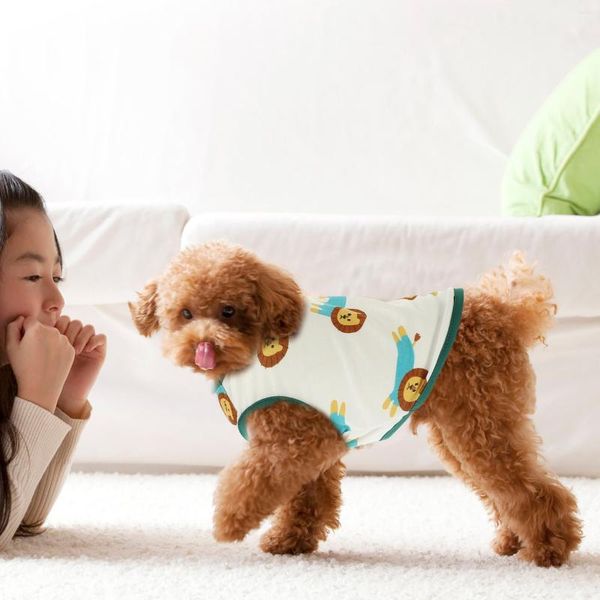 Porte-chien, chemise respirante pour animaux de compagnie, gilet d'été pour chiot, accessoire de vêtements Adorable, vêtements lavables, chemisier