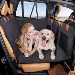 Panneau d'extension de siège pour animal de compagnie, support pour chien, monté sur voiture, tapis étanche et résistant à la saleté, dispositif arrière