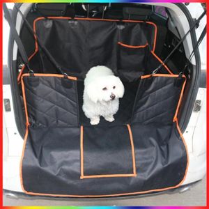 Funda para asiento de coche para perros y gatos, forro de carga para SUV, fundas impermeables para mascotas, alfombrilla, SUV, sedanes, furgonetas, accesorios