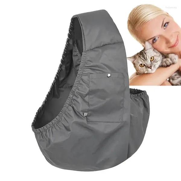 Sac de transport pour chien et chat, écharpe de transport Chic pour animal de compagnie, pratique et Durable, respirant, pour l'extérieur, chiot, chaton