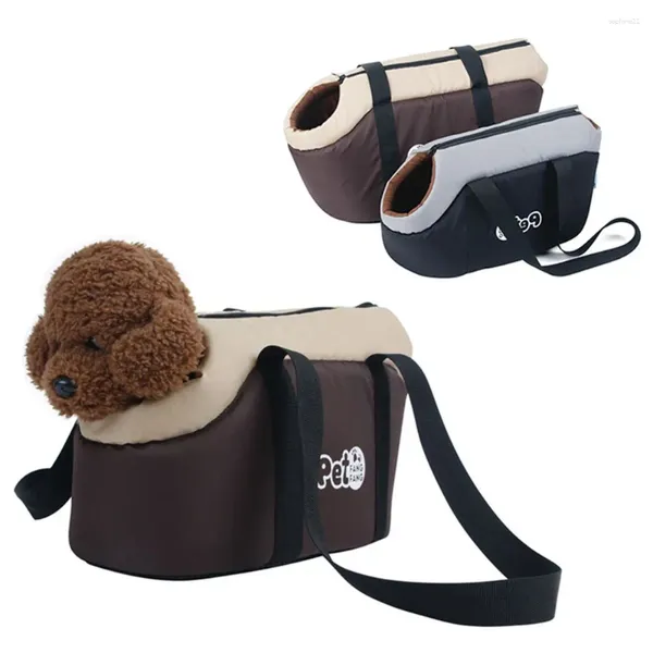 Transportín para perros clásico para senderismo al aire libre, bolso con eslinga, suministros para gatos Chihuahua, mochila para cachorros, bolsos de hombro, transportadores para mascotas